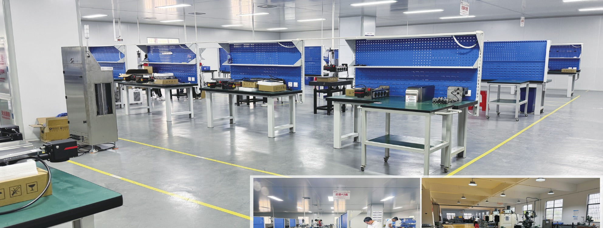 Clean assembly and controlled production