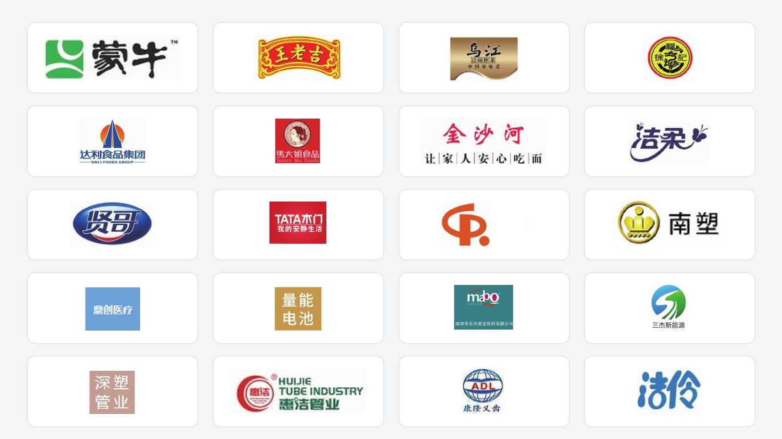 Selected HAINA LASER customers