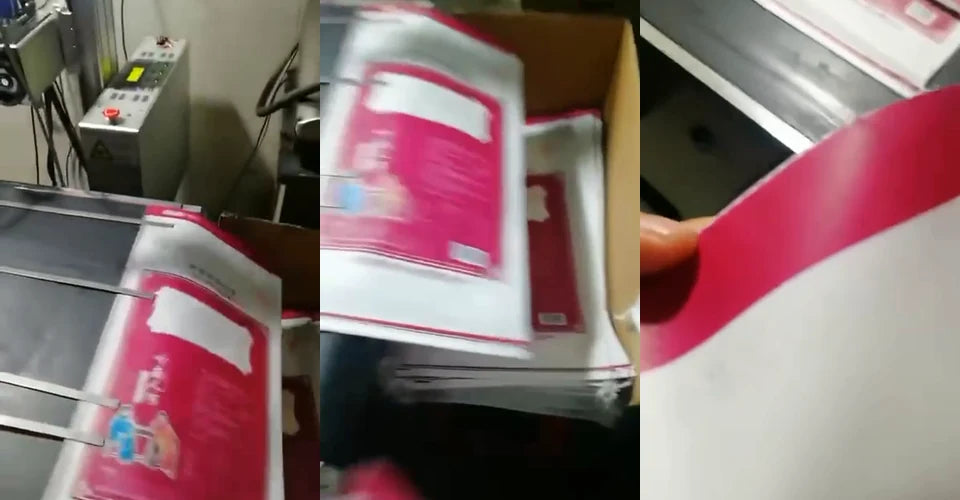 Paging Machine + Date Coding — real HAINA application footage