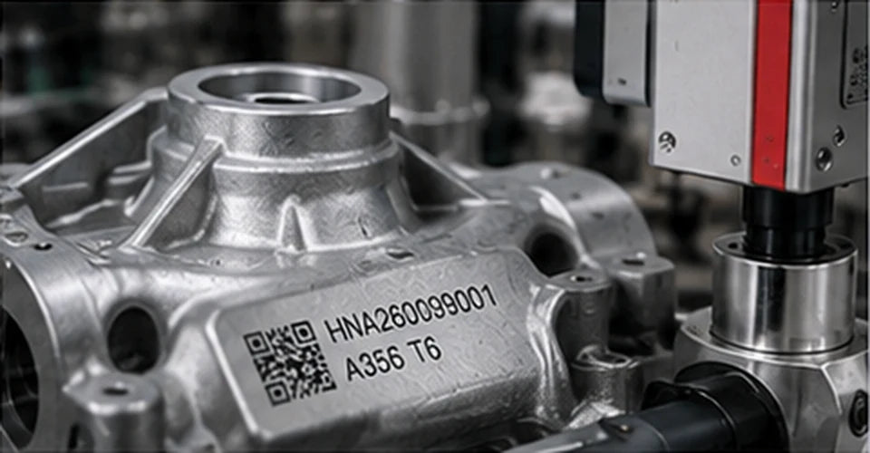 Automotive & Metal Parts laser coding application
