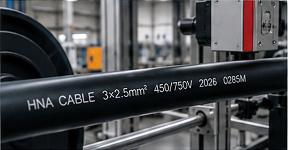 Cable & Pipe laser coding application