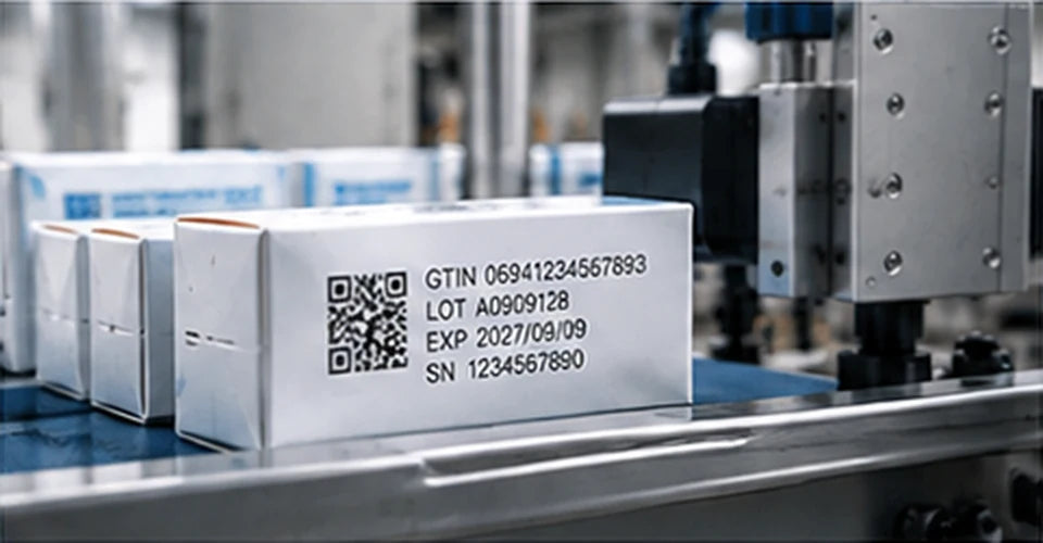 Pharmaceuticals laser coding application